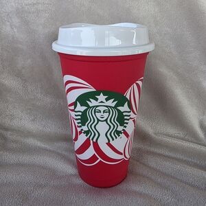 STARBUCKS 2024 Reusable Holiday Red Cup